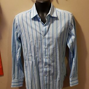 Robert Graham long sleeve button front funky